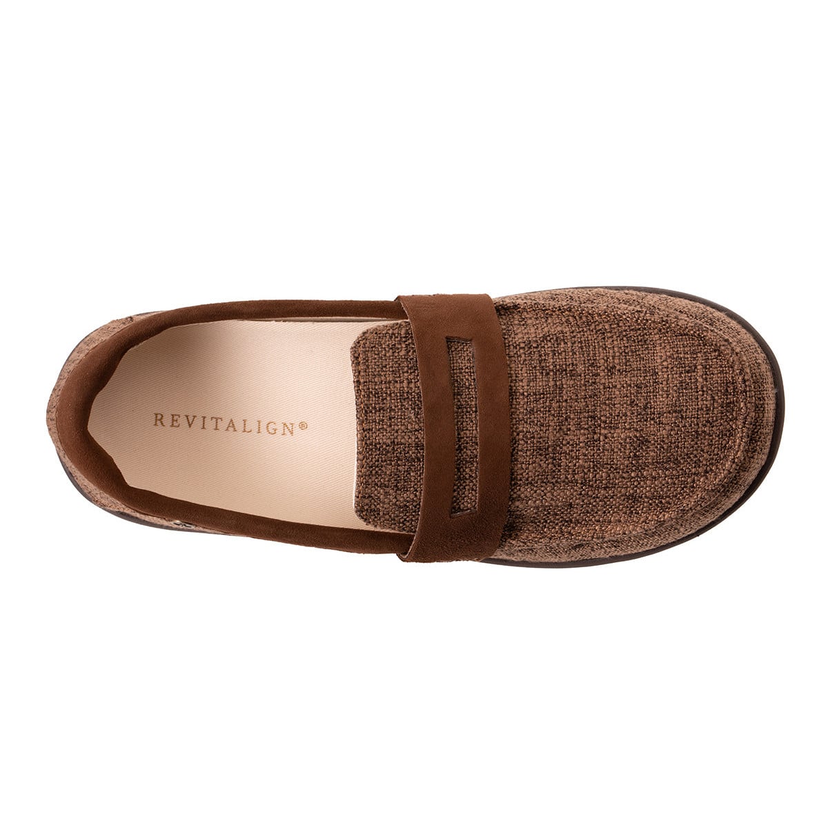 Revitalign Siesta Vista Women's Slip-On Loafer - Bison