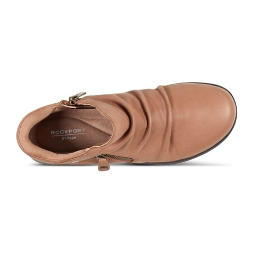 Rockport Helen Women's Zip Booties - Medium Natural - View 6