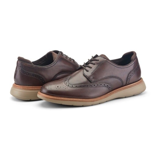 Rockport Melrose Men's Brogue Lace-Ups - Brown - View 6
