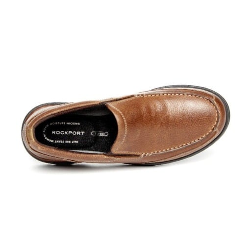 Rockport Eureka Plus Men's Slip-On Shoes - Bridle Brown - View 5