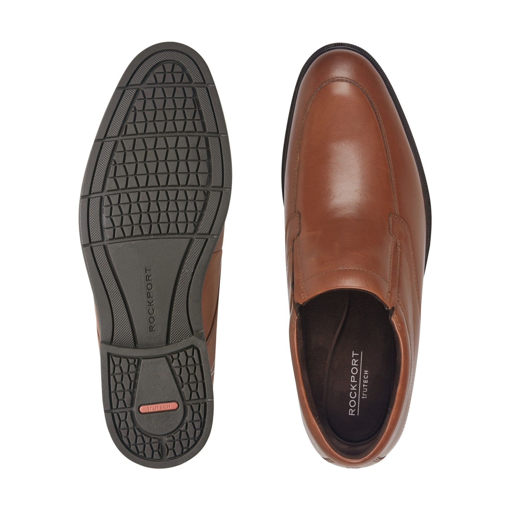Rockport Odell Men's Waterproof Slip-On Loafers - Dark Natural Leather - View 5
