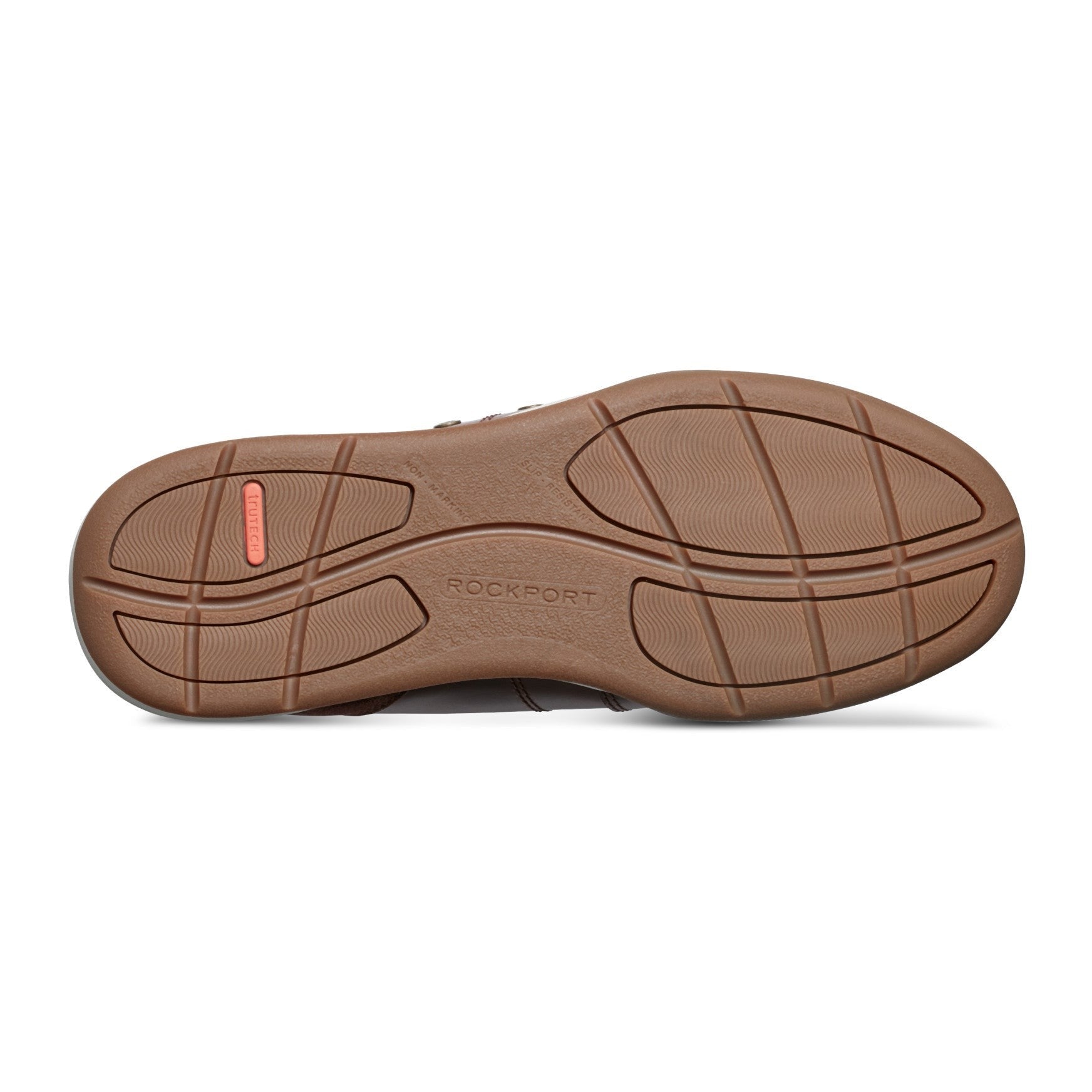 Rockport Wentworth Men's Cushioned Arch Support Casual Shoe - Dark Natural - 5