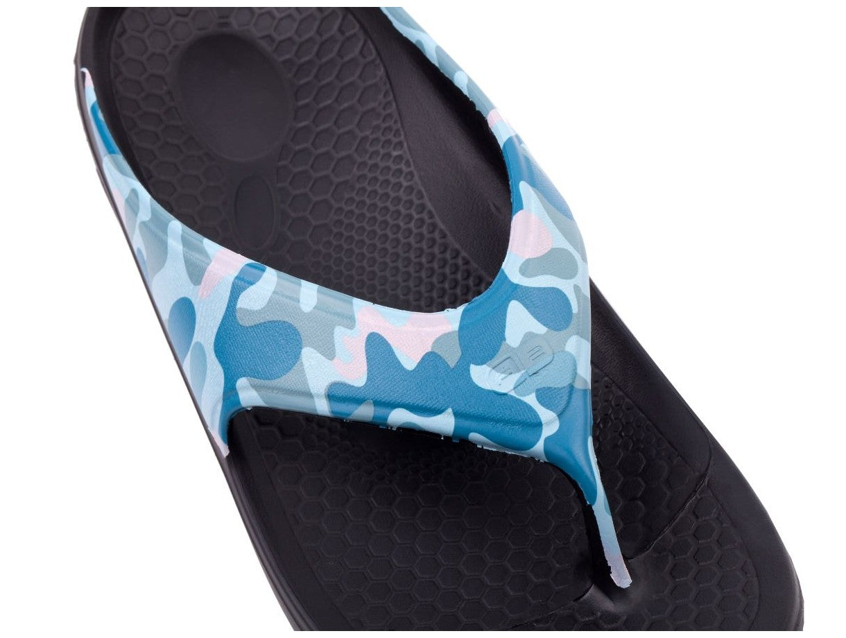 Spenco Fusion 2 Camo Women's Supportive Flip Style Sandal - Pink Camo - Strap