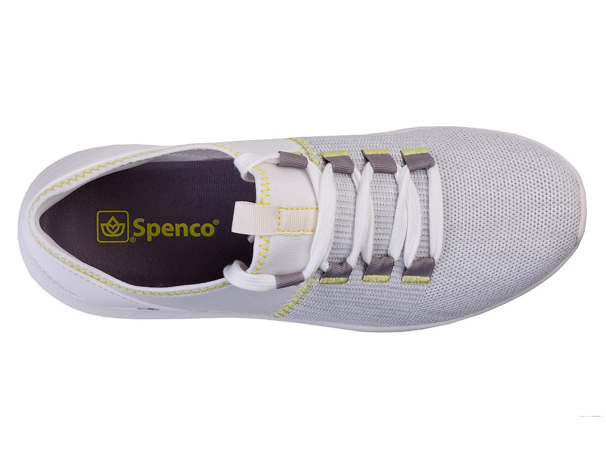 Spenco Kelsey Sneaker Women's Supportive Shoe - White - Swatch