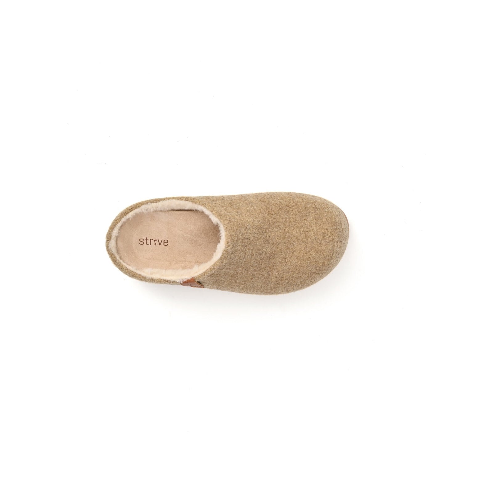 Strive Women's Copenhagen Felt Slippers - Sand