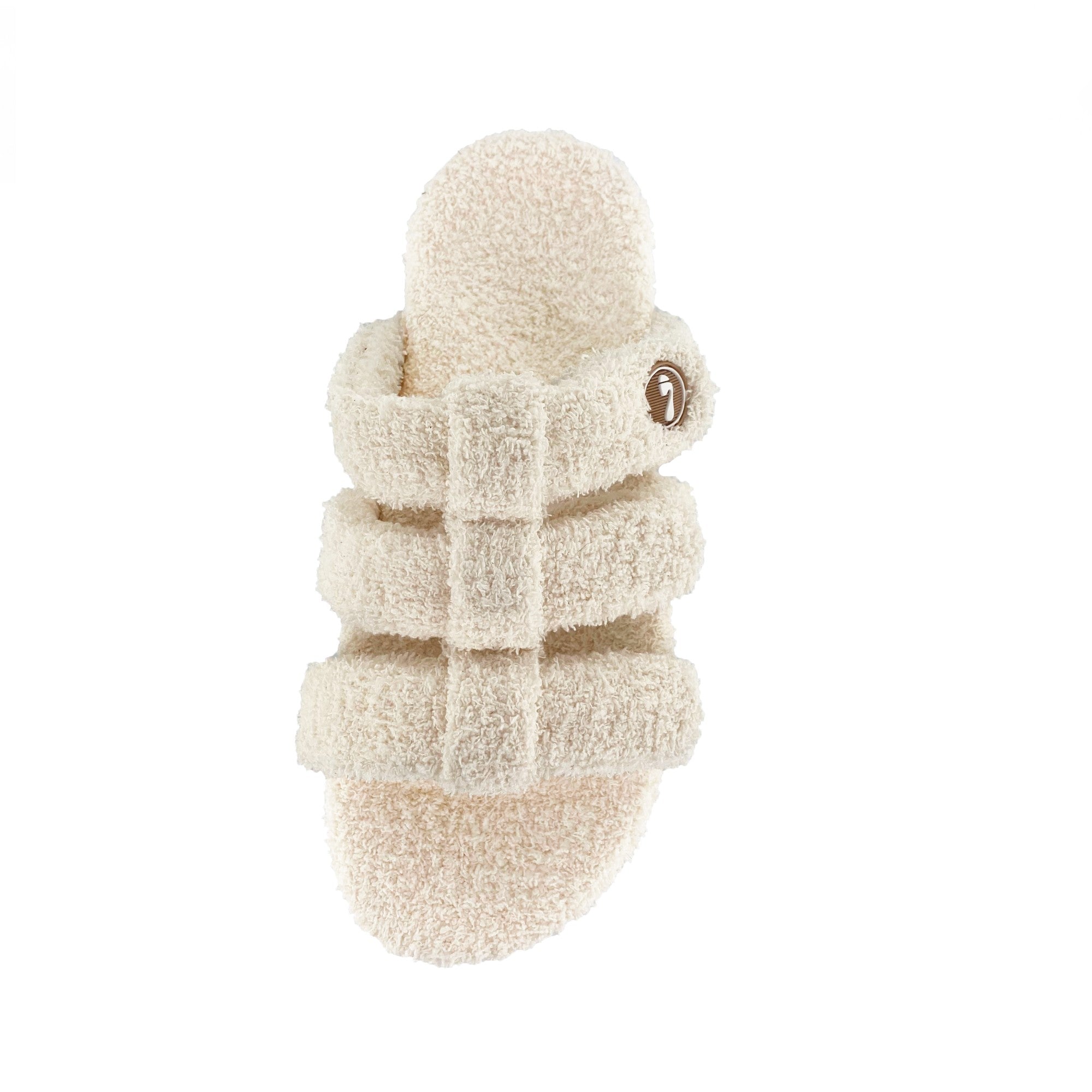 Strive Zella Three Strap Orthotic Support Women's Slipper Sandal - Marshmallow Top