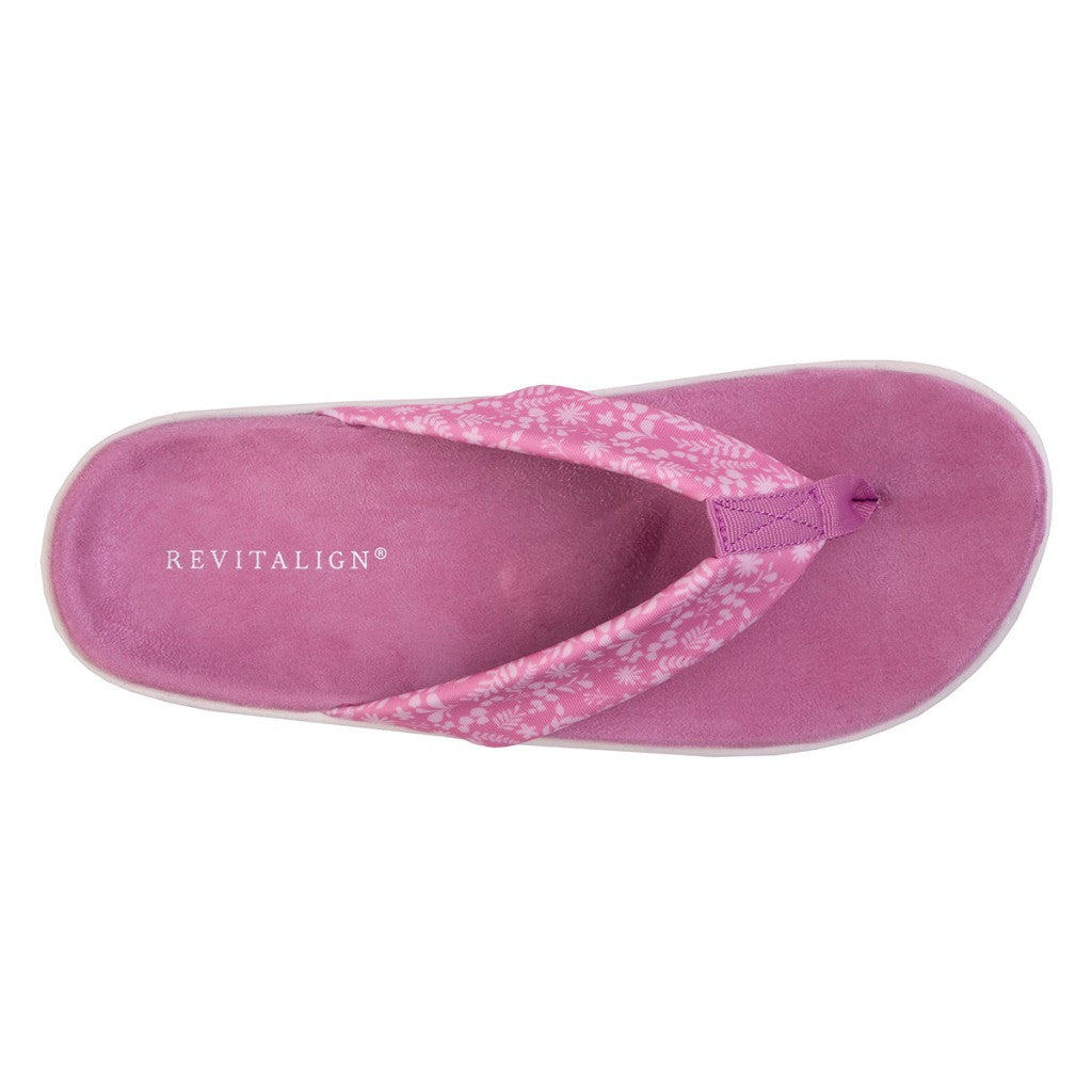 Revitalign Euphoria Orthotic Comfort Support Women's Sandals - Pink Orchid - Product View - 7