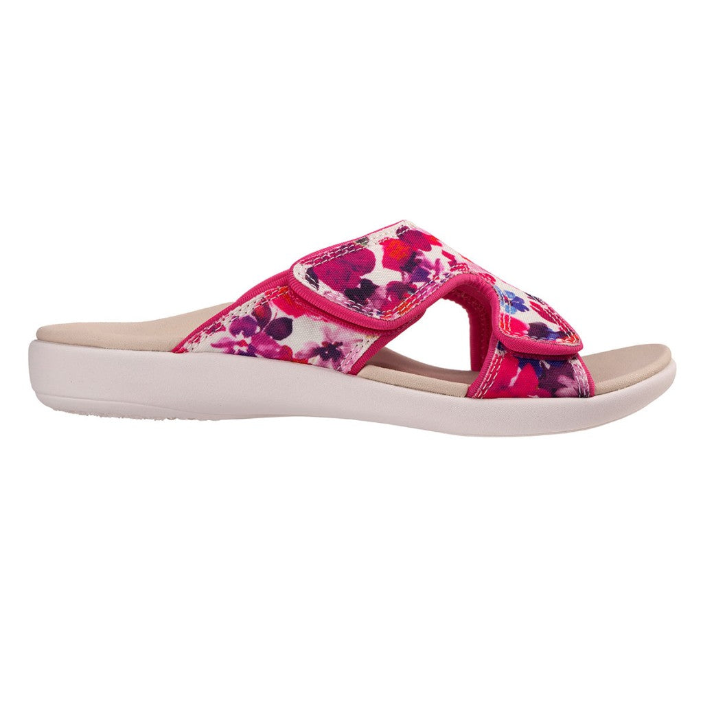 Revitalign Kholo Bouquet Women's Sandals - Pink Floral - Product View - 1
