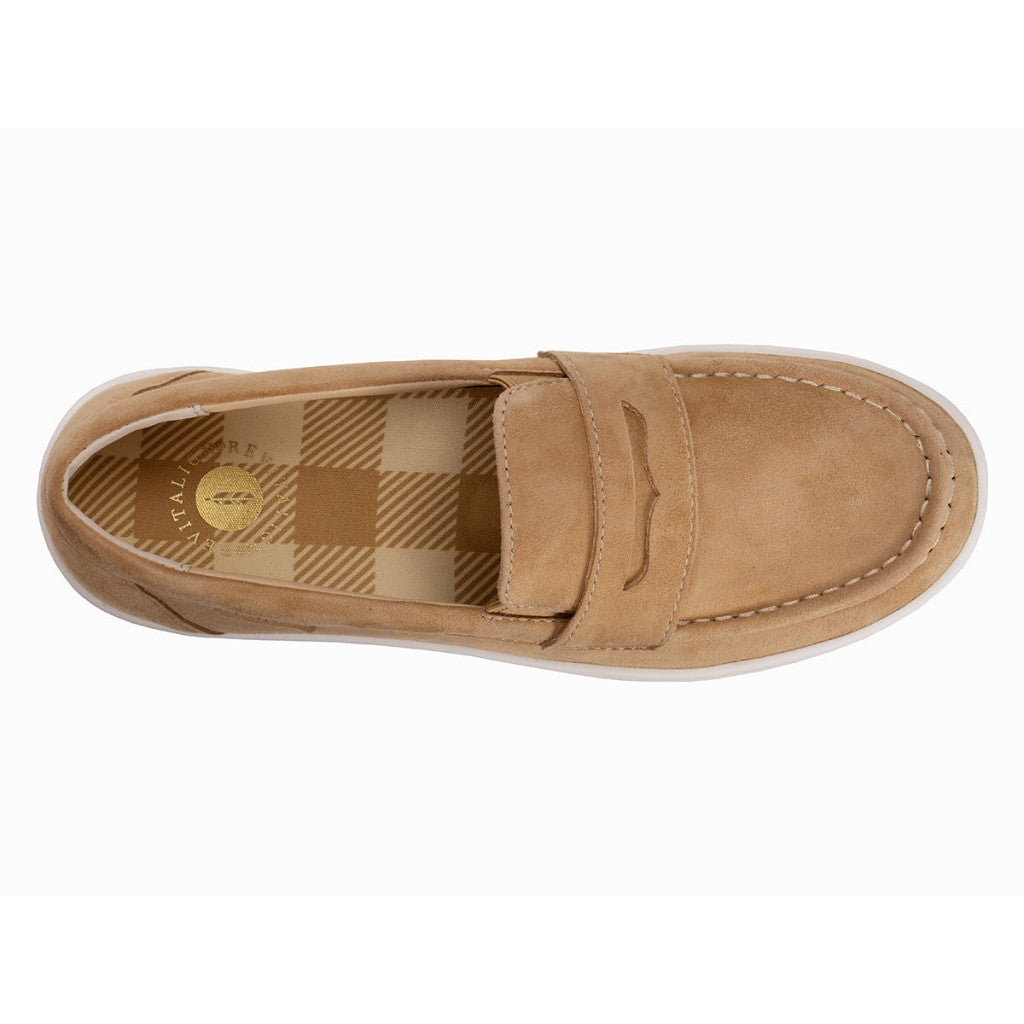 Revitalign Malibu Penny Loafer Women's Shoes - Tan - Product View - 7
