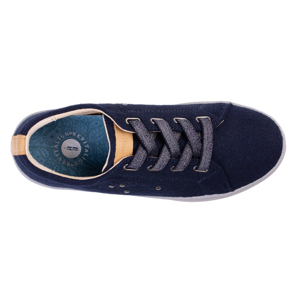 Revitalign Malibu Sparkle Orthotic Comfort Women's Shoes - Peacoat - Product View - 7