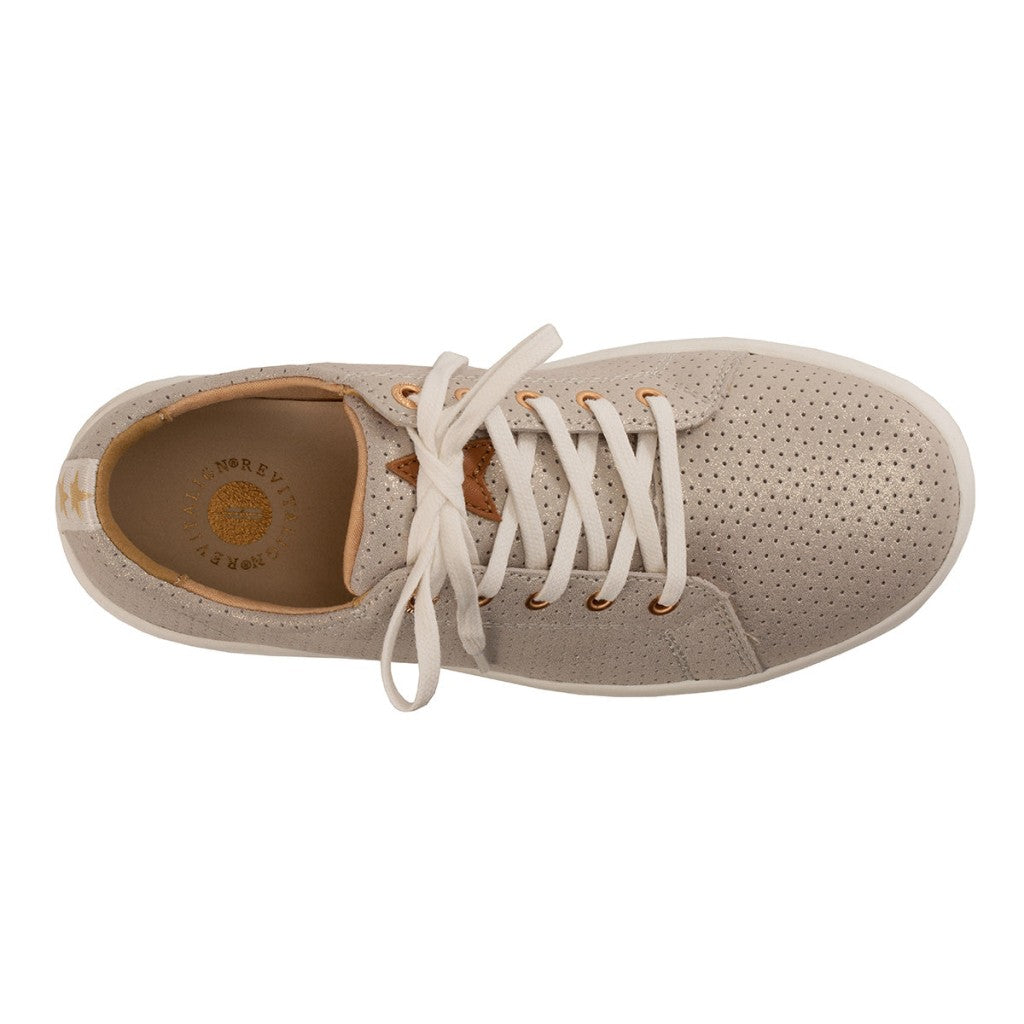 Revitalign Montauk Star Supportive Women's Shoes - Shimmer Oatmeal - Product View - 7