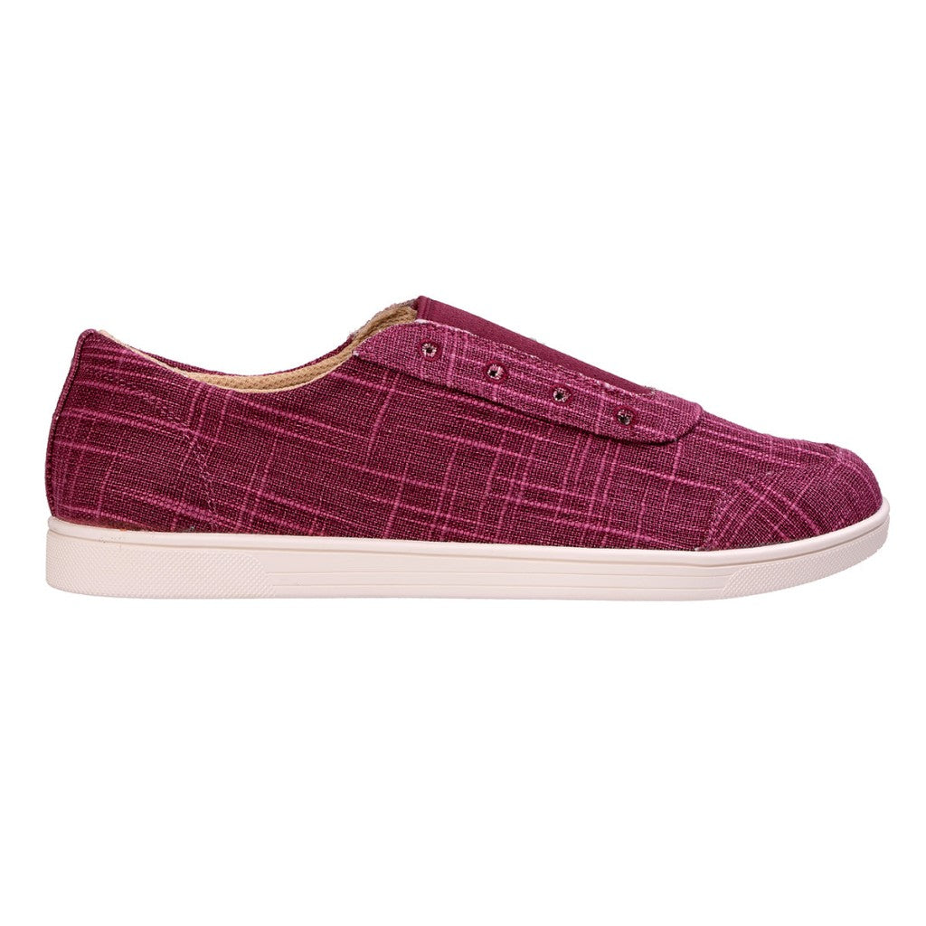 Revitalign Santa Margarita Supportive Women's Shoes - Red Plum - Product View - 1