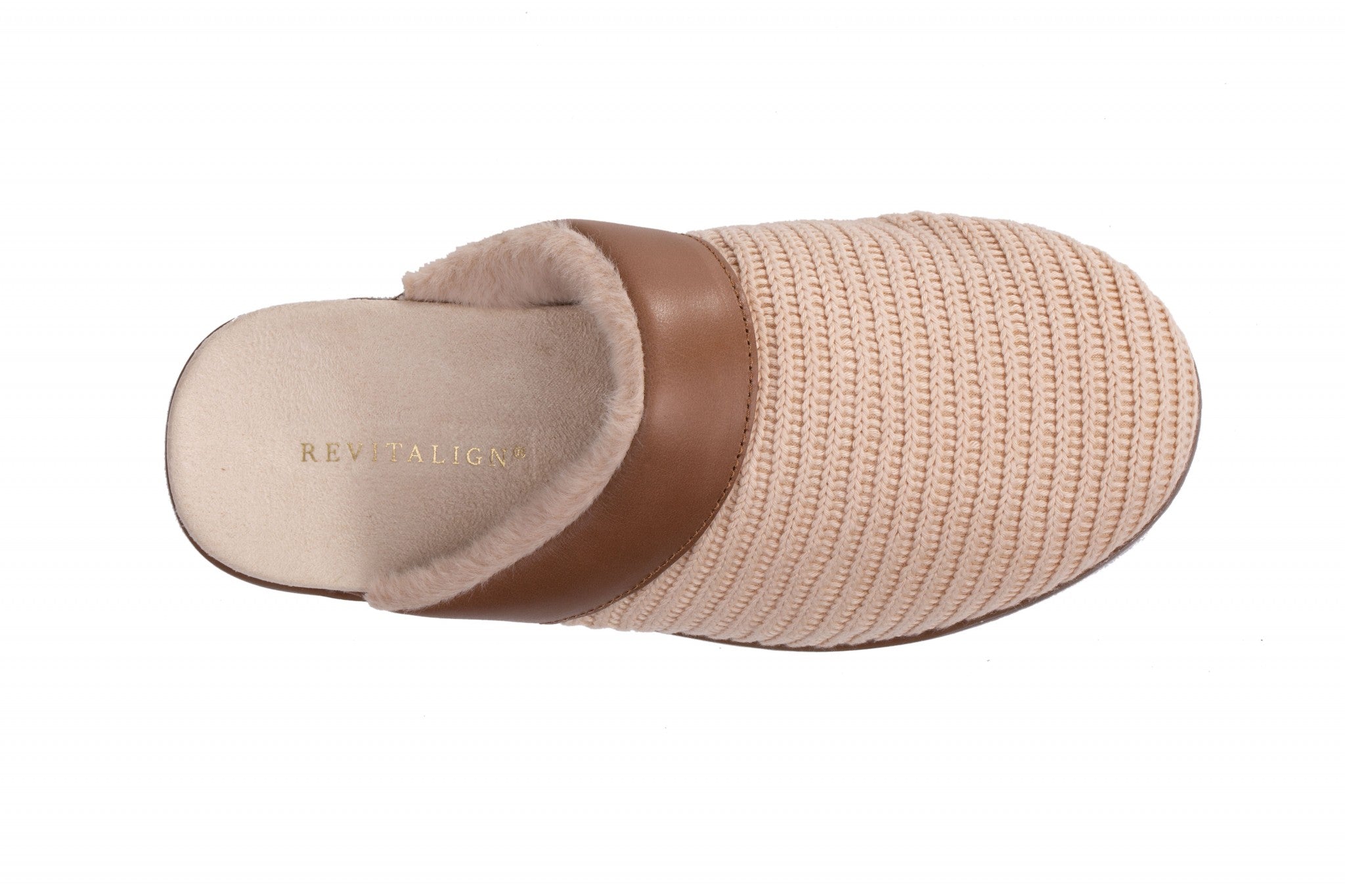 Revitalign Snowdrop Women's Slippers - Oatmeal - Product View - 7