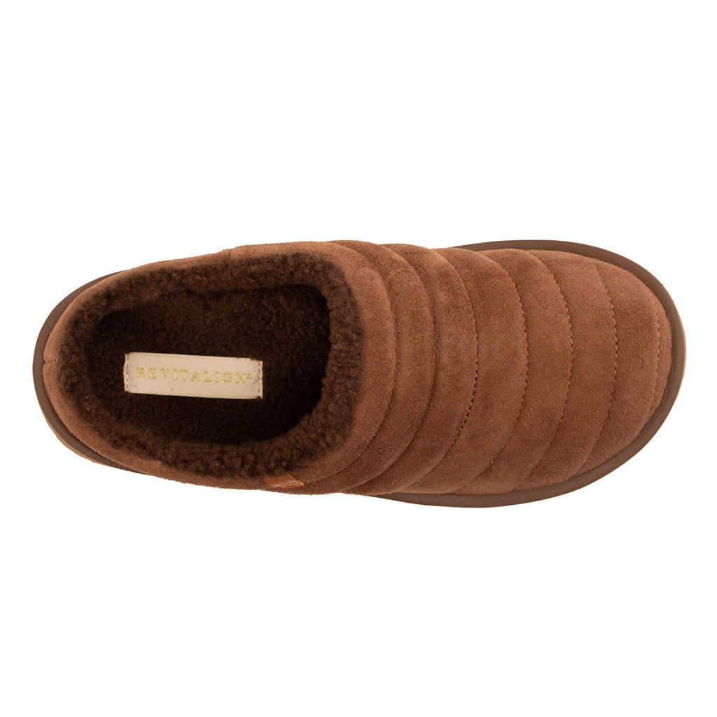 Revitalign Valley Supportive Orthotic Women's Slippers - Bison - Product View - 7