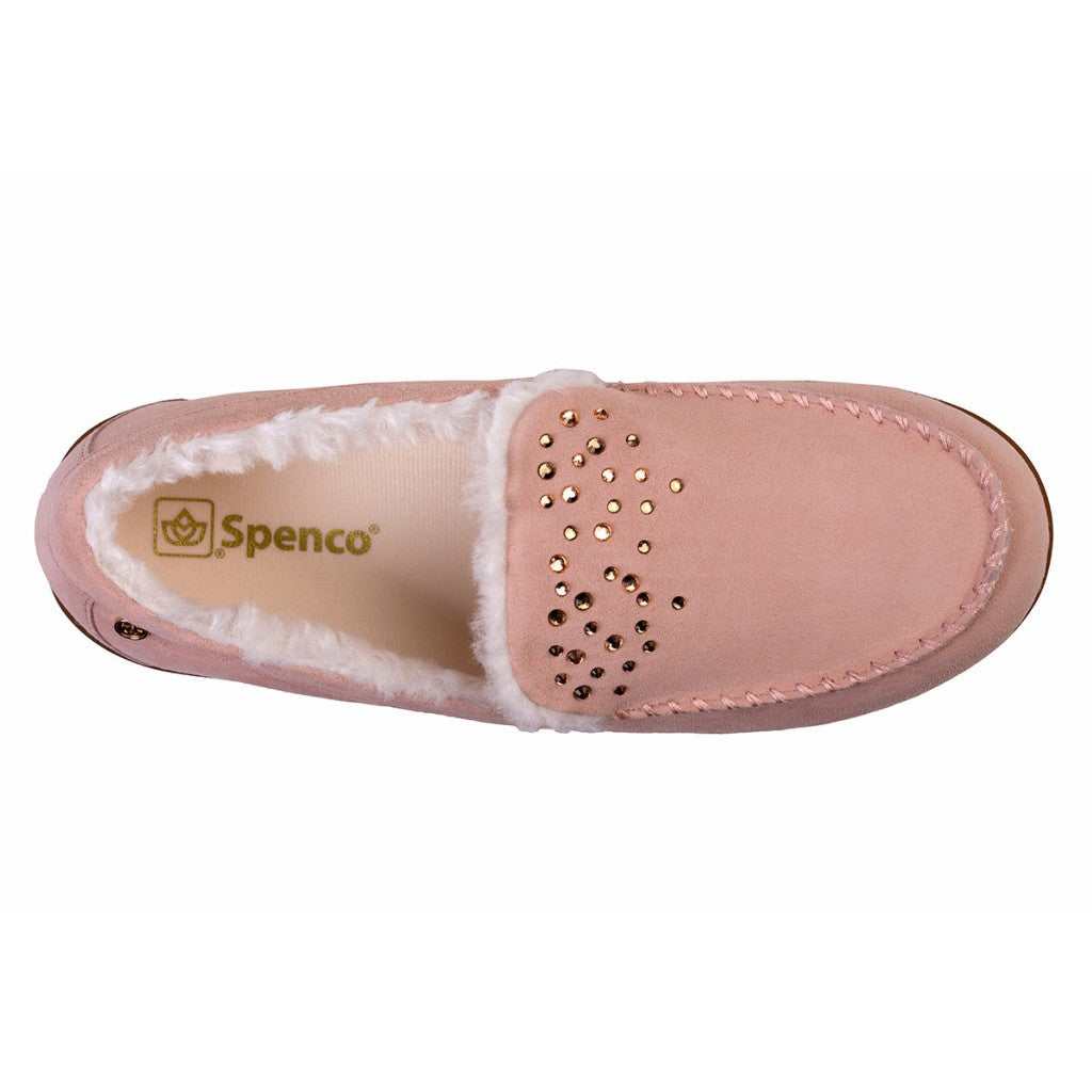 Spenco Balboa Rhinestone Women's Slippers - Pink - Product View - 7