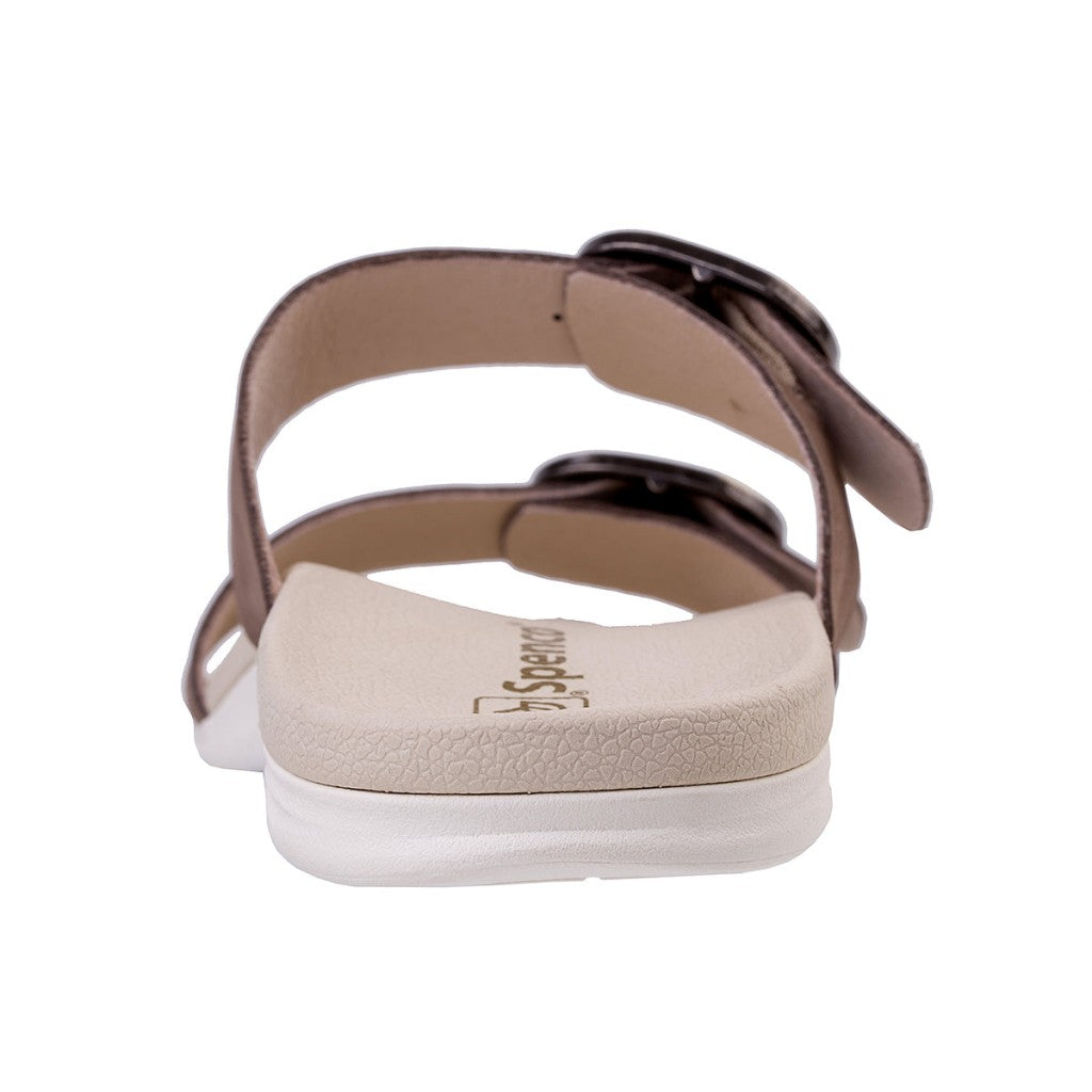 Spenco Crista Slide Classic Full Contact Comfort Women's Sandals - Fossil - Product View - 7