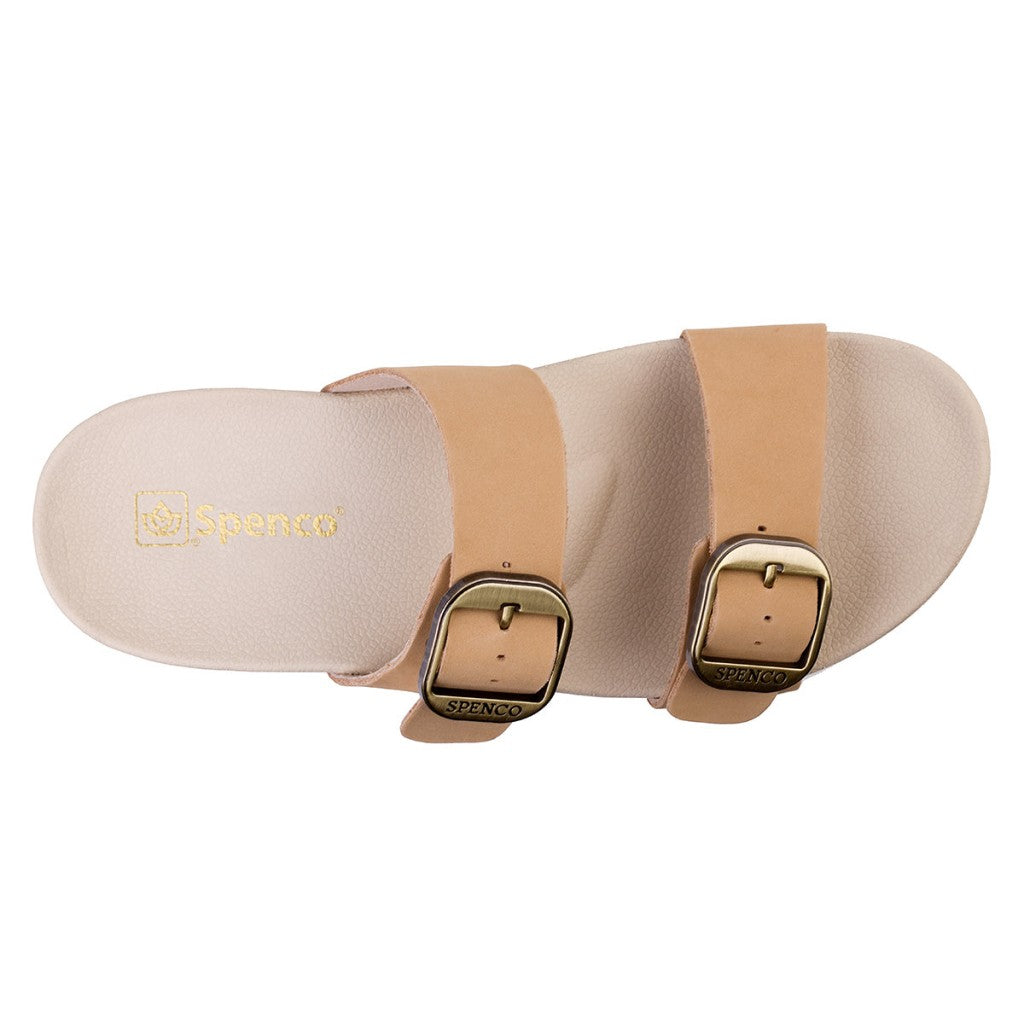 Spenco Crista Slide Classic Full Contact Comfort Women's Sandals - Tan - Product View - 7