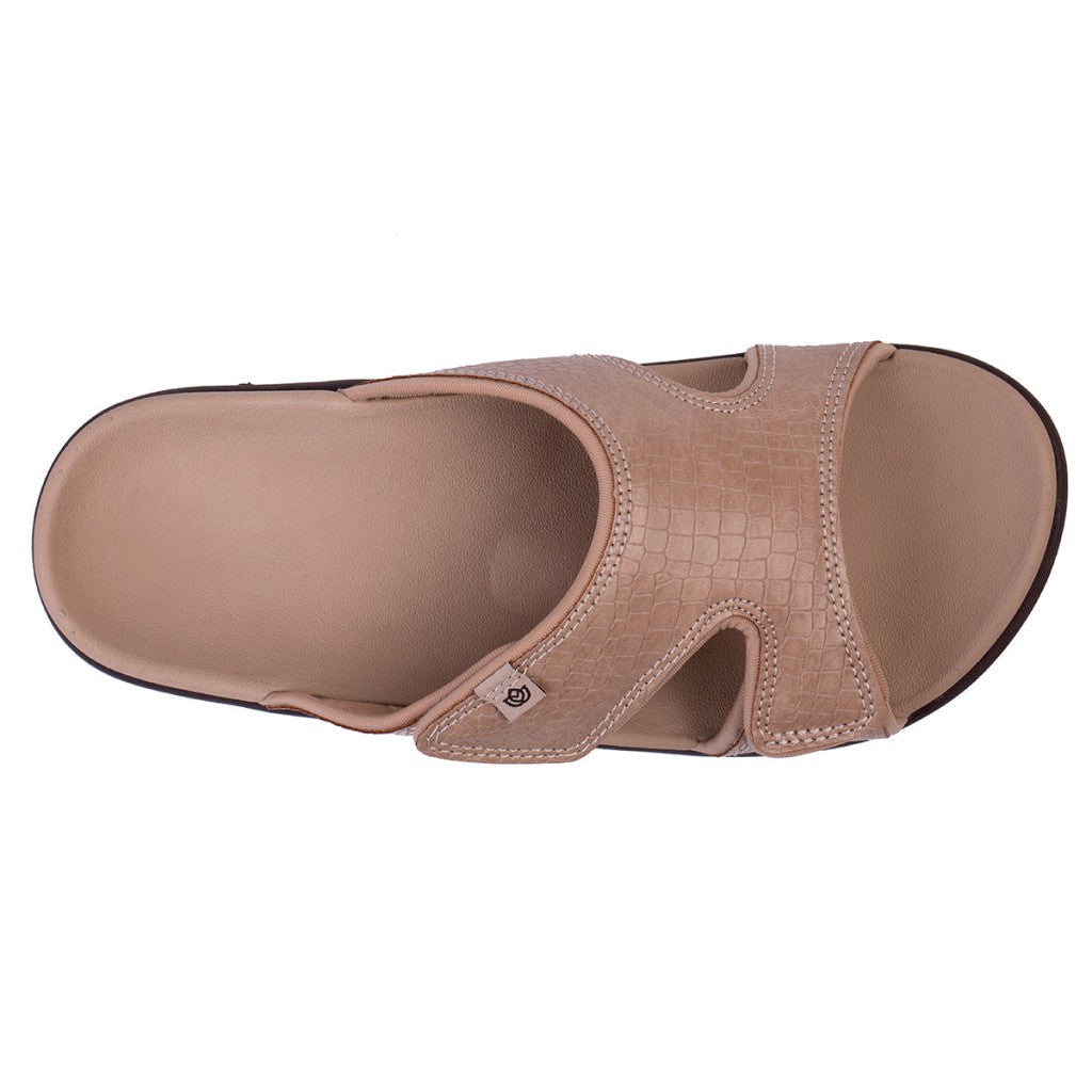 Spenco Kholo Mojave Adjustable Orthotic Support Women's Sandals - Taupe - Product View - 7