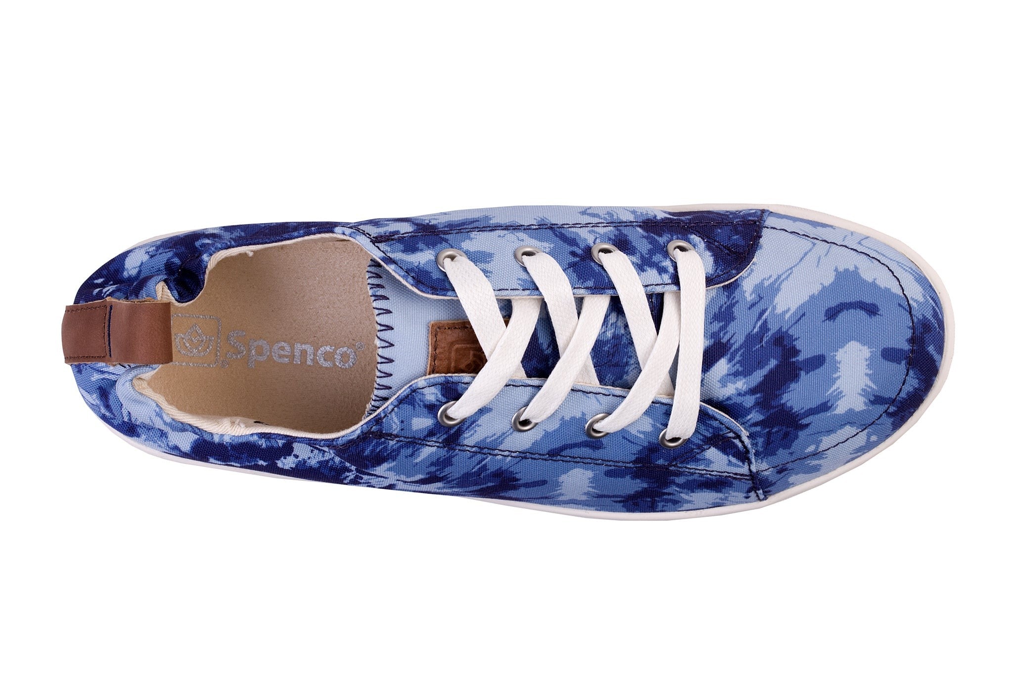 Spenco Santa Clara Tie Dye Classic Supportive Women's Shoes - Blue - Product View - 7
