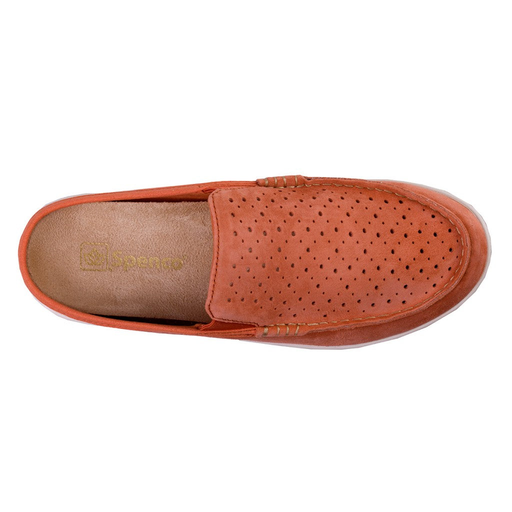 Spenco St. Maarten Perforated Full Contact Comfort Women's Shoes - Brick - Product View - 7