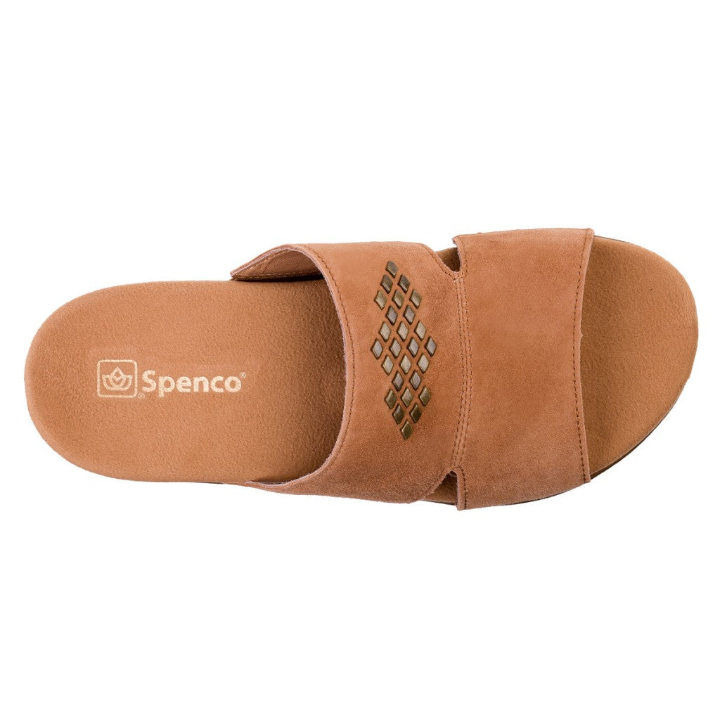 Spenco Twilight Stud '22 Full Contact Comfort Women's Sandals - Saddle - Product View - 7