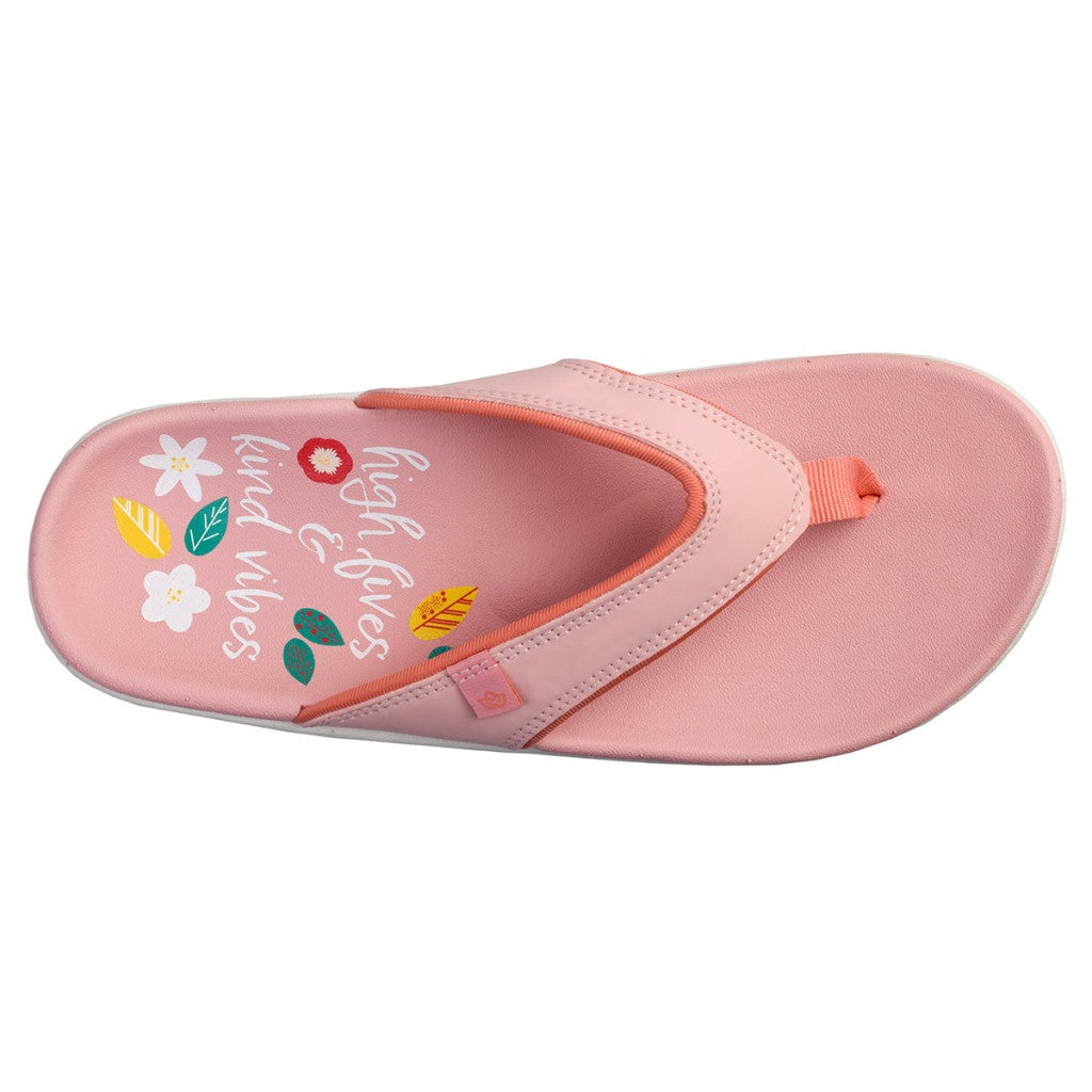 Spenco Yumi High Five Comfort Support Women's Sandals - Coral Cloud - Product View - 7