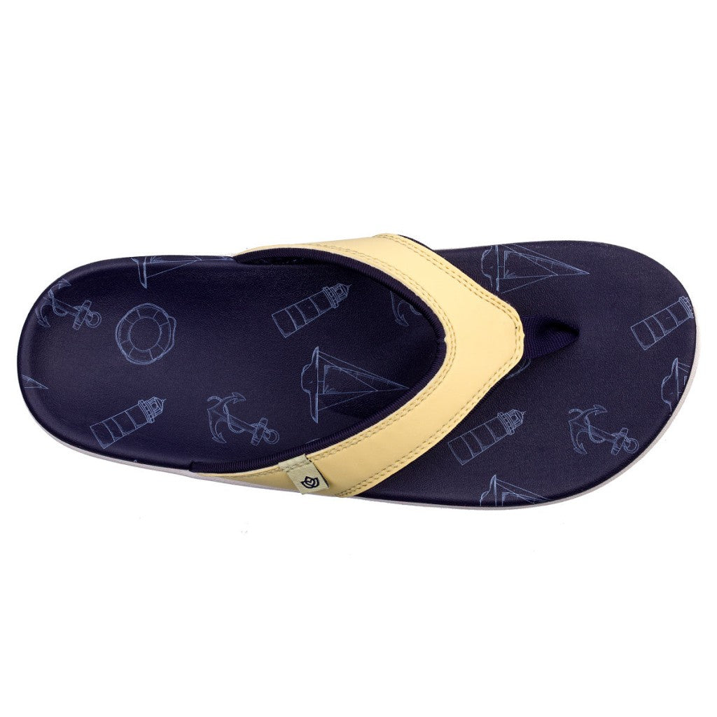 Spenco Yumi Wanderlust Full Contact Comfort Women's Sandals - Navy - Product View - 7