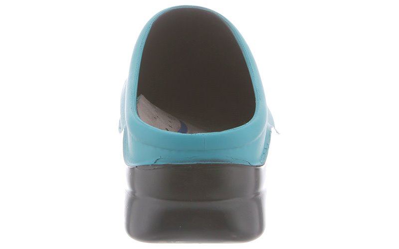 Klogs Dusty Unisex Clogs - Made in the USA - Enamel Blue 5heel