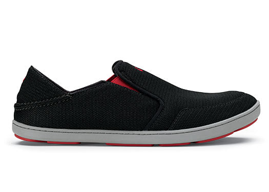 OluKai Nohea Mesh - Men's Casual Shoes - Black / Black