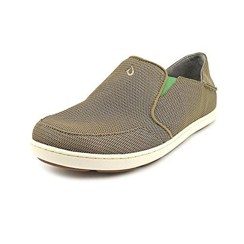 OluKai Nohea Mesh - Men\'s Casual Shoes - Mustang/Lime Peel