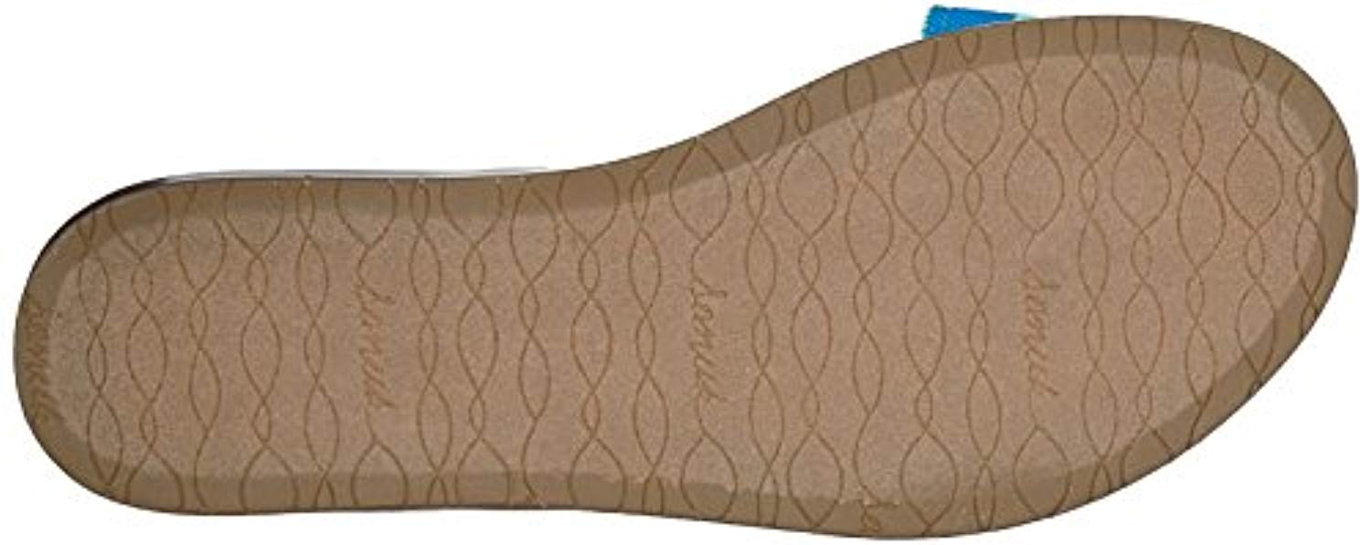 Sanuk 1020236-YOGA GORA GORA DUO - Opal / Indigo Bunting