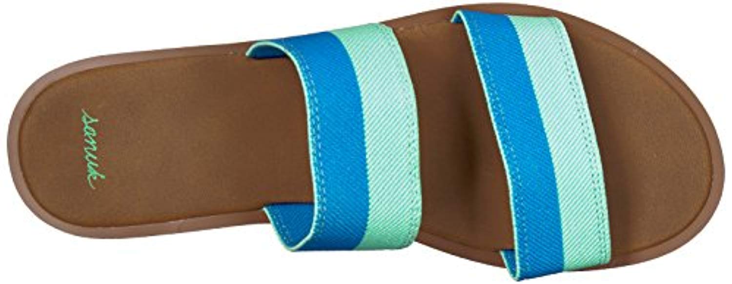 Sanuk 1020236-YOGA GORA GORA DUO - Opal / Indigo Bunting