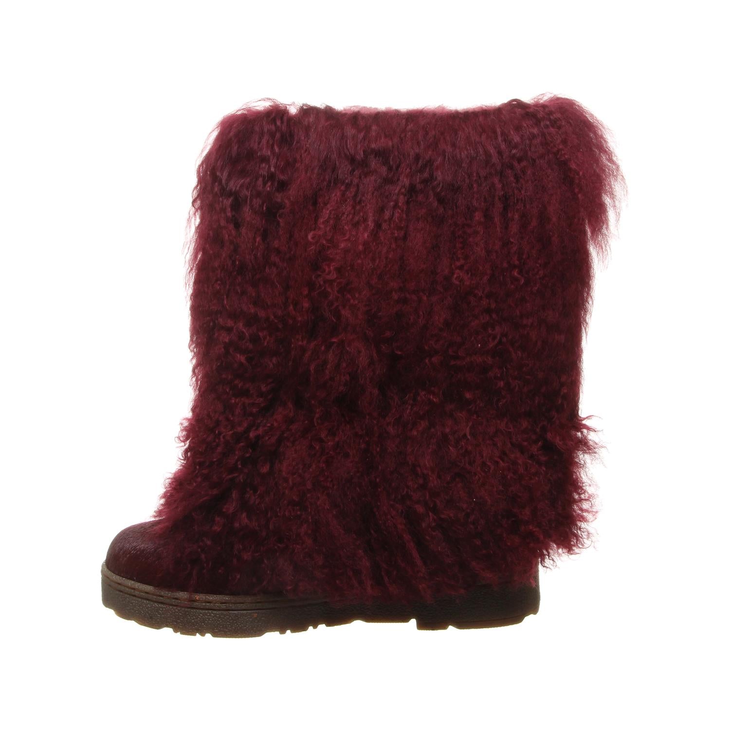 Bearpaw Boetis - Women's Furry Boots - 1294W -  1294W Boetis Wine 667 3