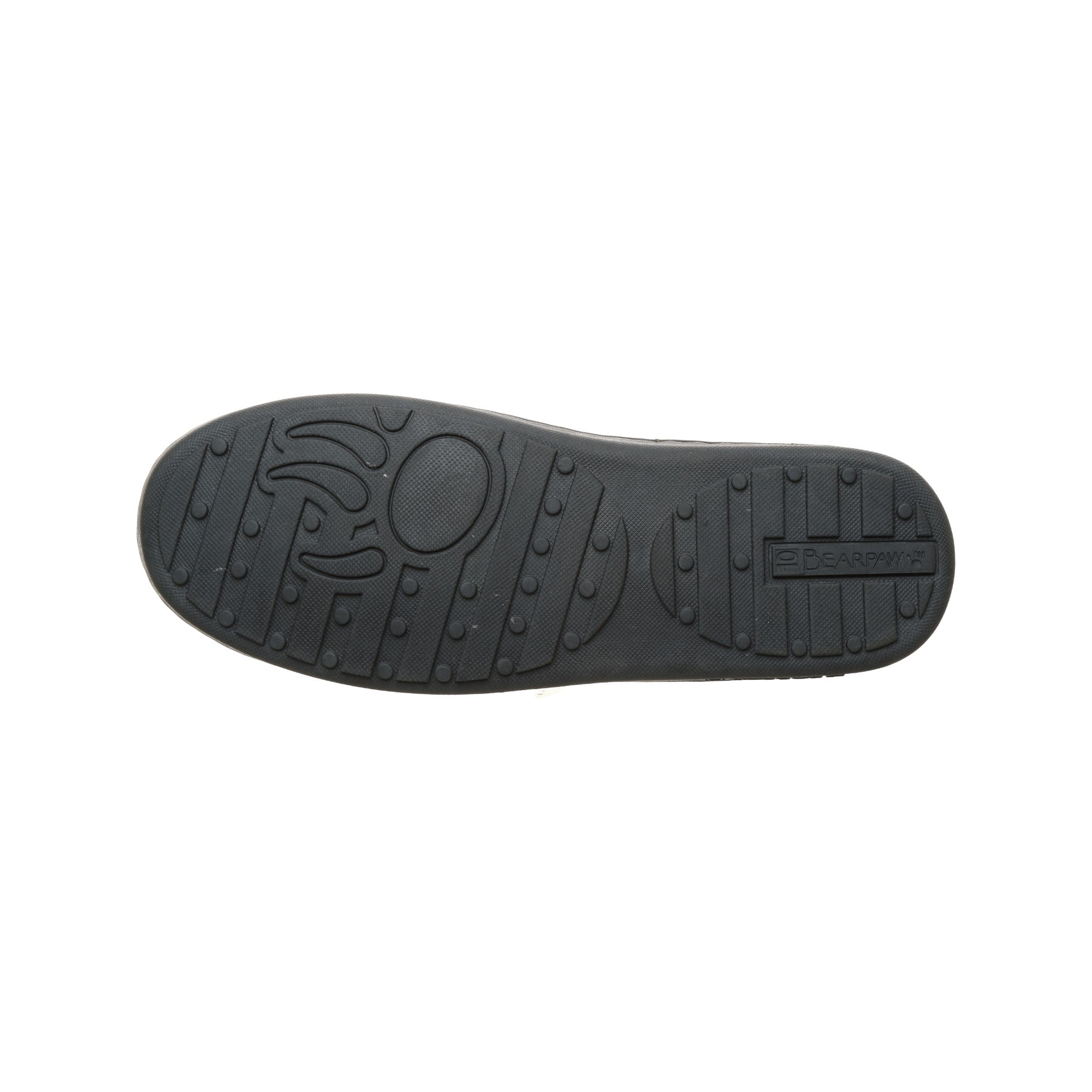 Bearpaw Moc II 2 - Men's Sheepskin Slipper  030 - Charcoal - Bottom View