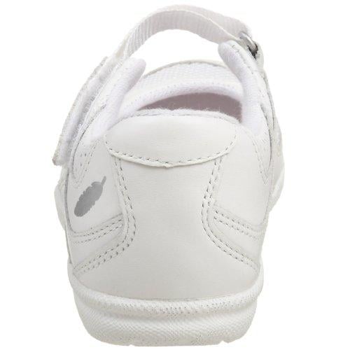 Drew Delite - White Calf/White Mesh Mary Jane Women Shoes - 14373