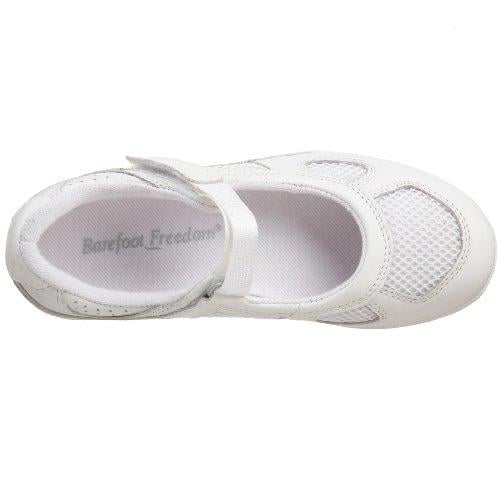 Drew Delite - White Calf/White Mesh Mary Jane Women Shoes - 14373 - 
