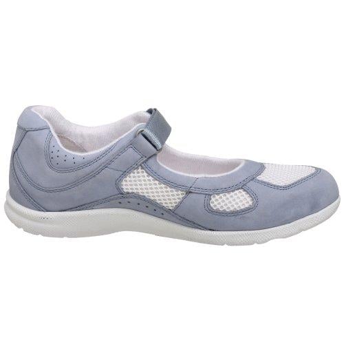 Drew Delite - Sky Blue Nubuck/White Mesh Mary Jane Women Shoes - 14373