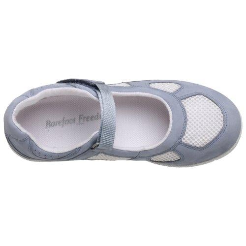 Drew Delite - Sky Blue Nubuck/White Mesh Mary Jane Women Shoes - 14373 - 