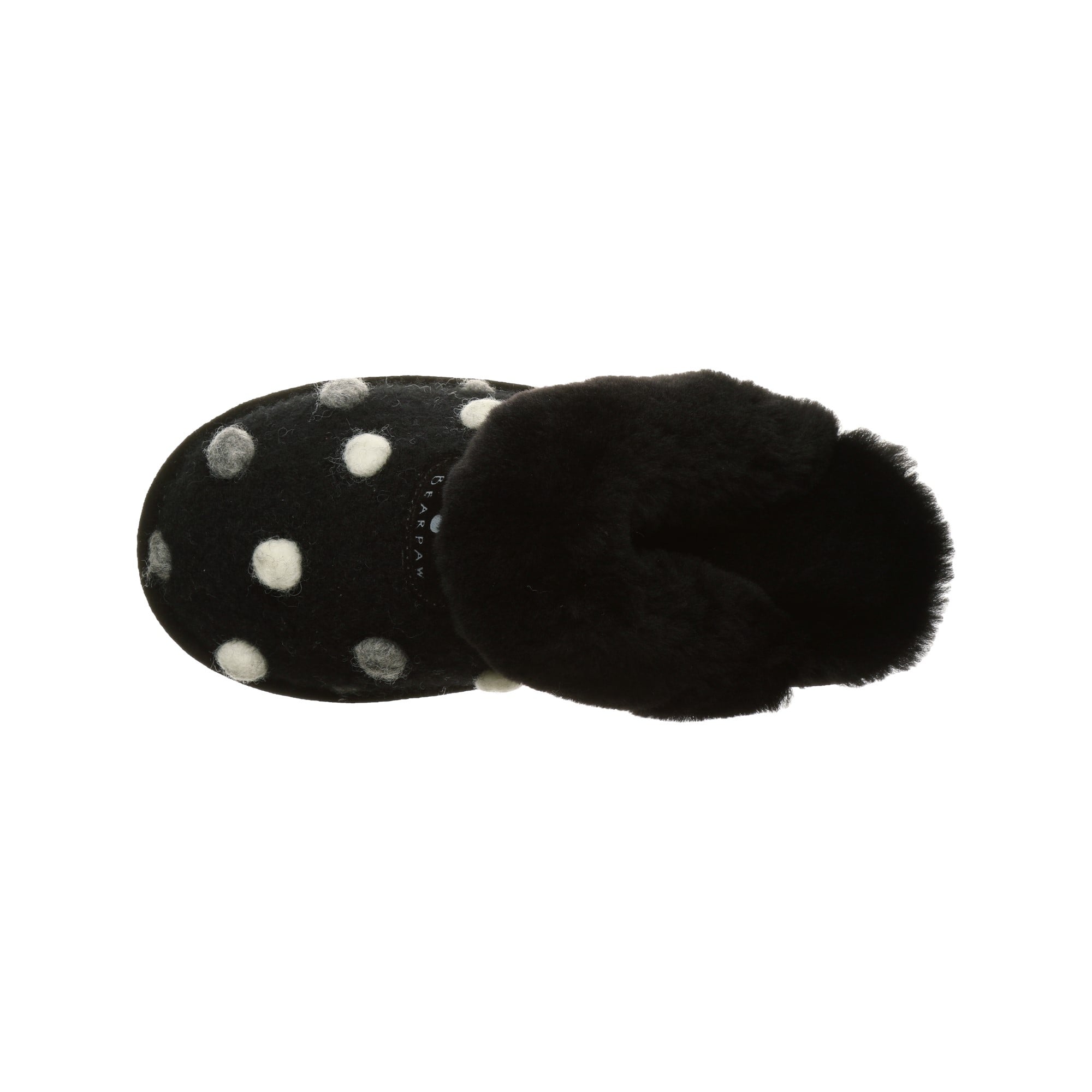 Bearpaw Effie - Women's Sheepskin Slipper - 1674W  004 - Black Print - View