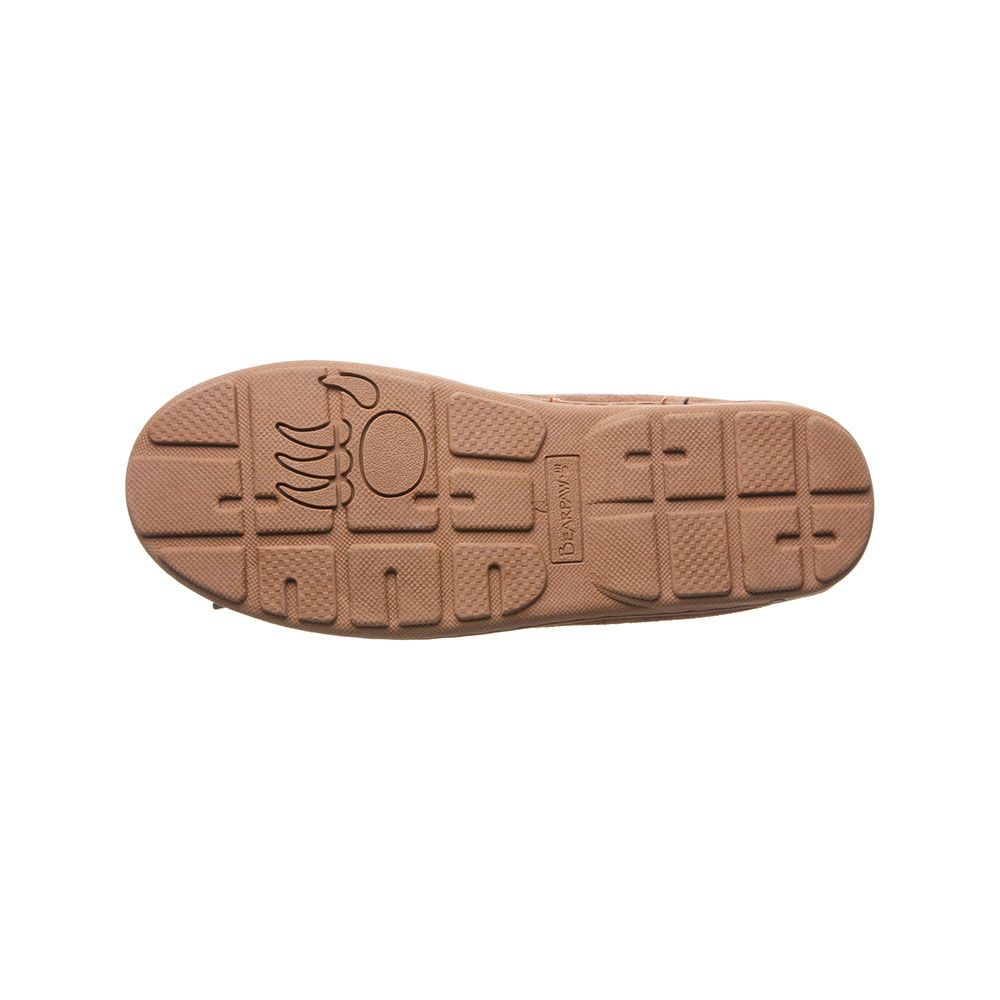 Bearpaw Mindy - Women's Warm Moccasin Slippers -  1961w Pink alt3 zoom
