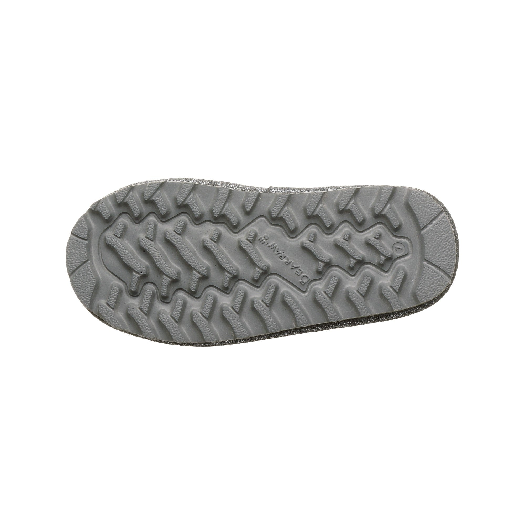 Bearpaw Elle Toddler Zipper Boot  019 - Silver - Bottom View