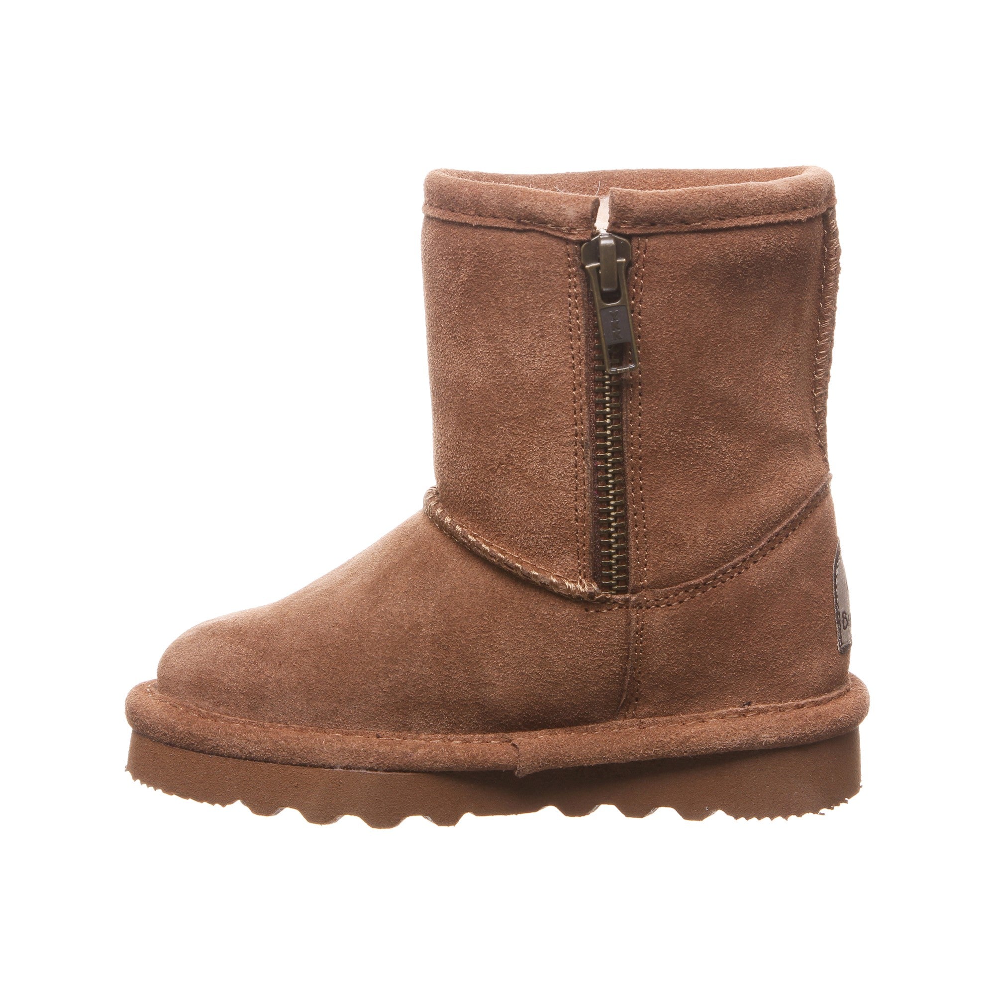 Bearpaw Elle Toddler Zipper Boot  220 - Hickory - Side View