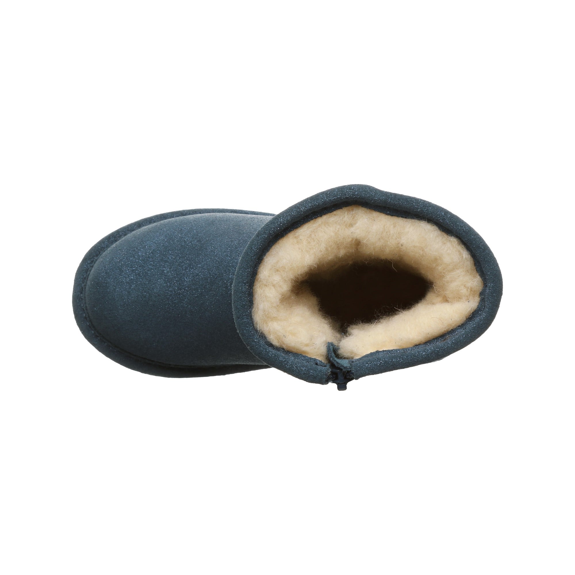Bearpaw Elle Toddler Zipper Boot  380 - Blue - Top View