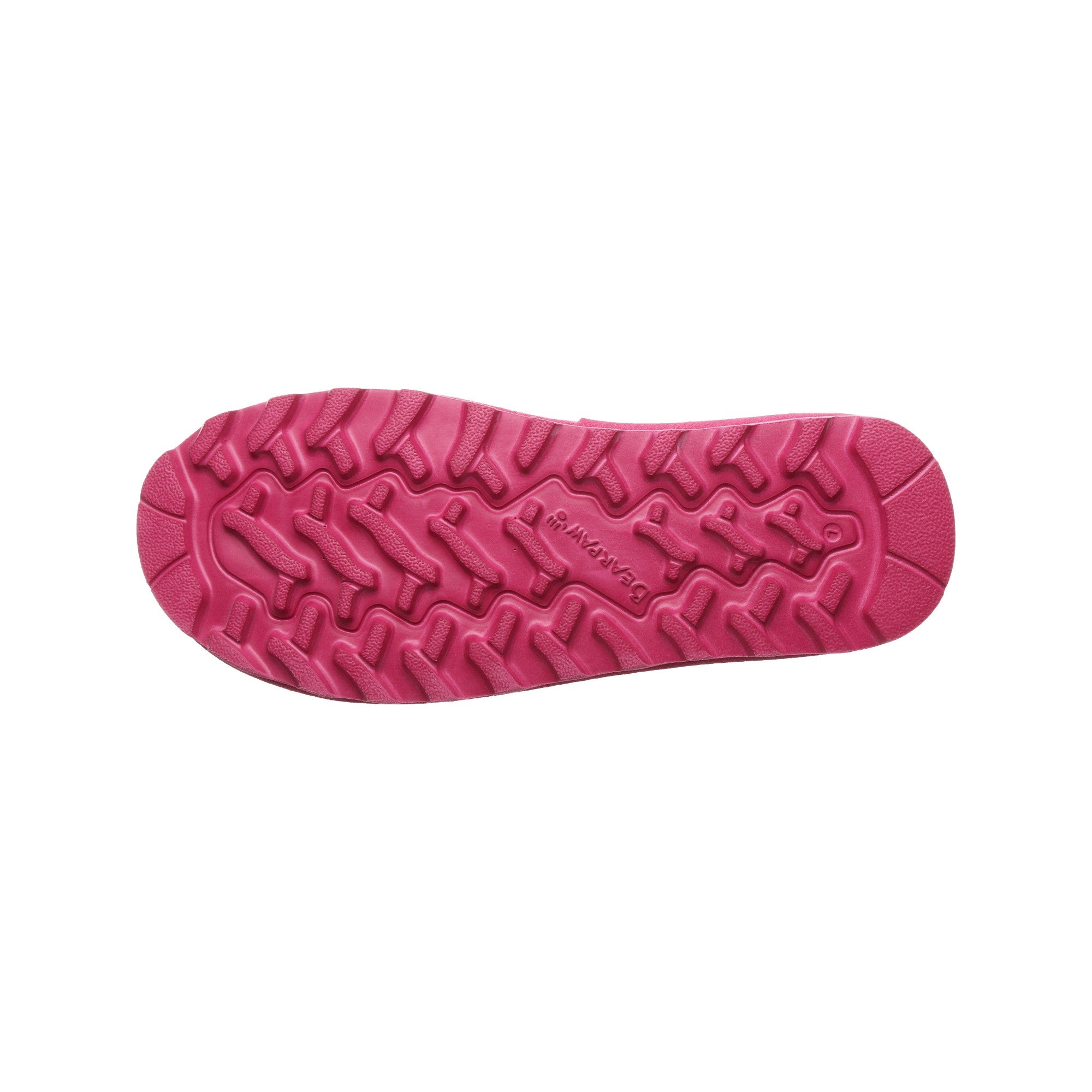 Bearpaw Elle Short - Women's Snow Boot - 1962W  638 - Party Pink - Bottom View