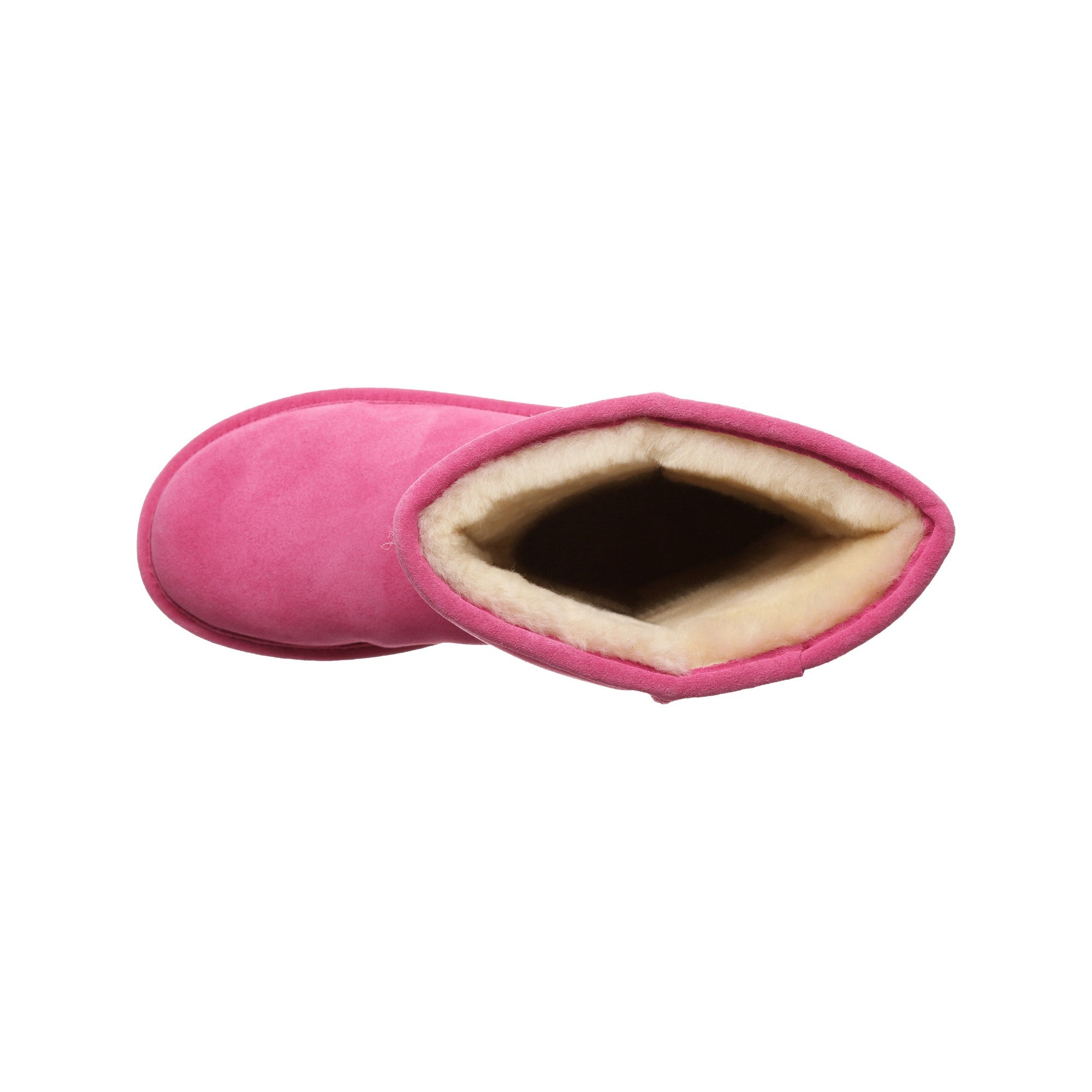 Bearpaw Elle Short - Women's Snow Boot - 1962W  638 - Party Pink - Top View