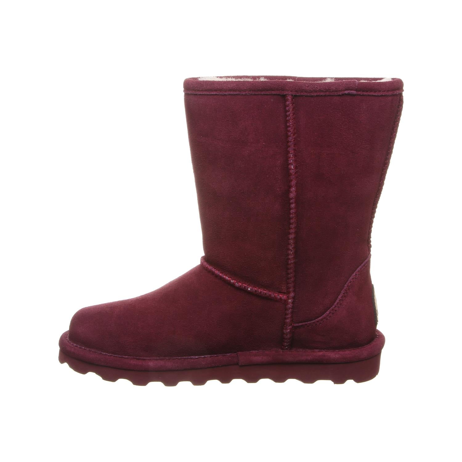 Bearpaw 1962W  Elle-short Wine 667 - Side View
