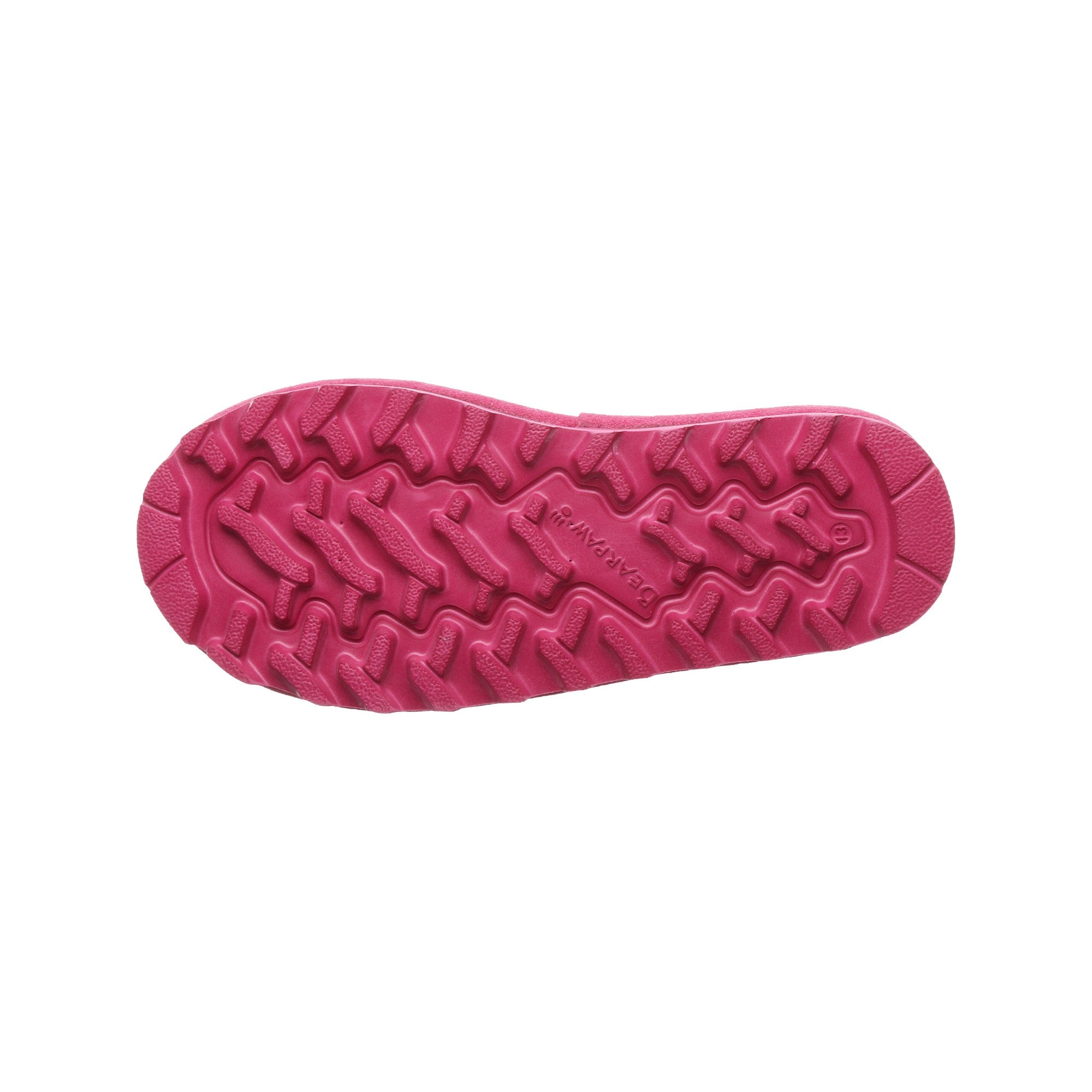 Bearpaw Elle Kid's Boot - Youth  638 - Party Pink - Bottom View