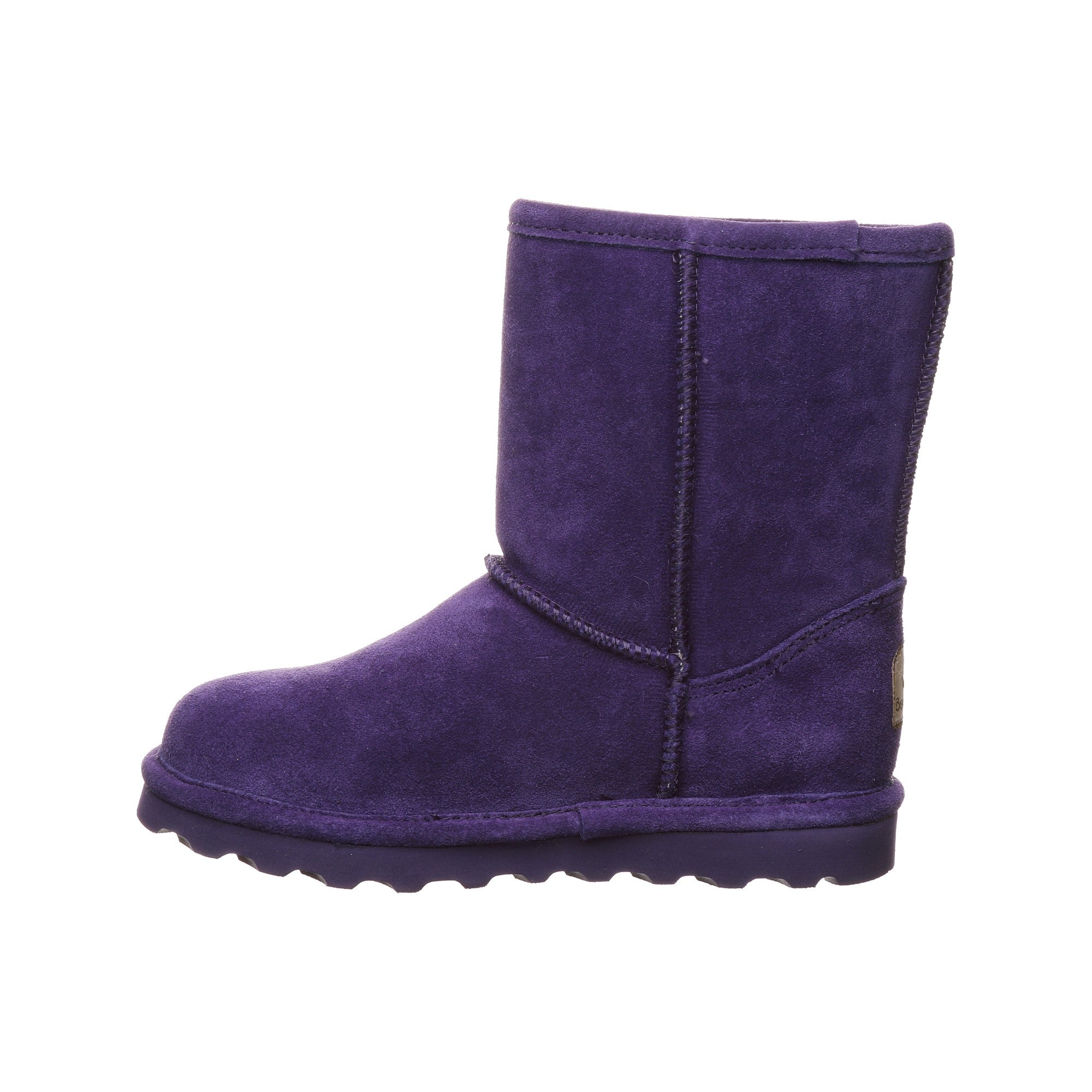 Bearpaw Elle Kid's Boot - Youth  674 - Dark Purple - Side View