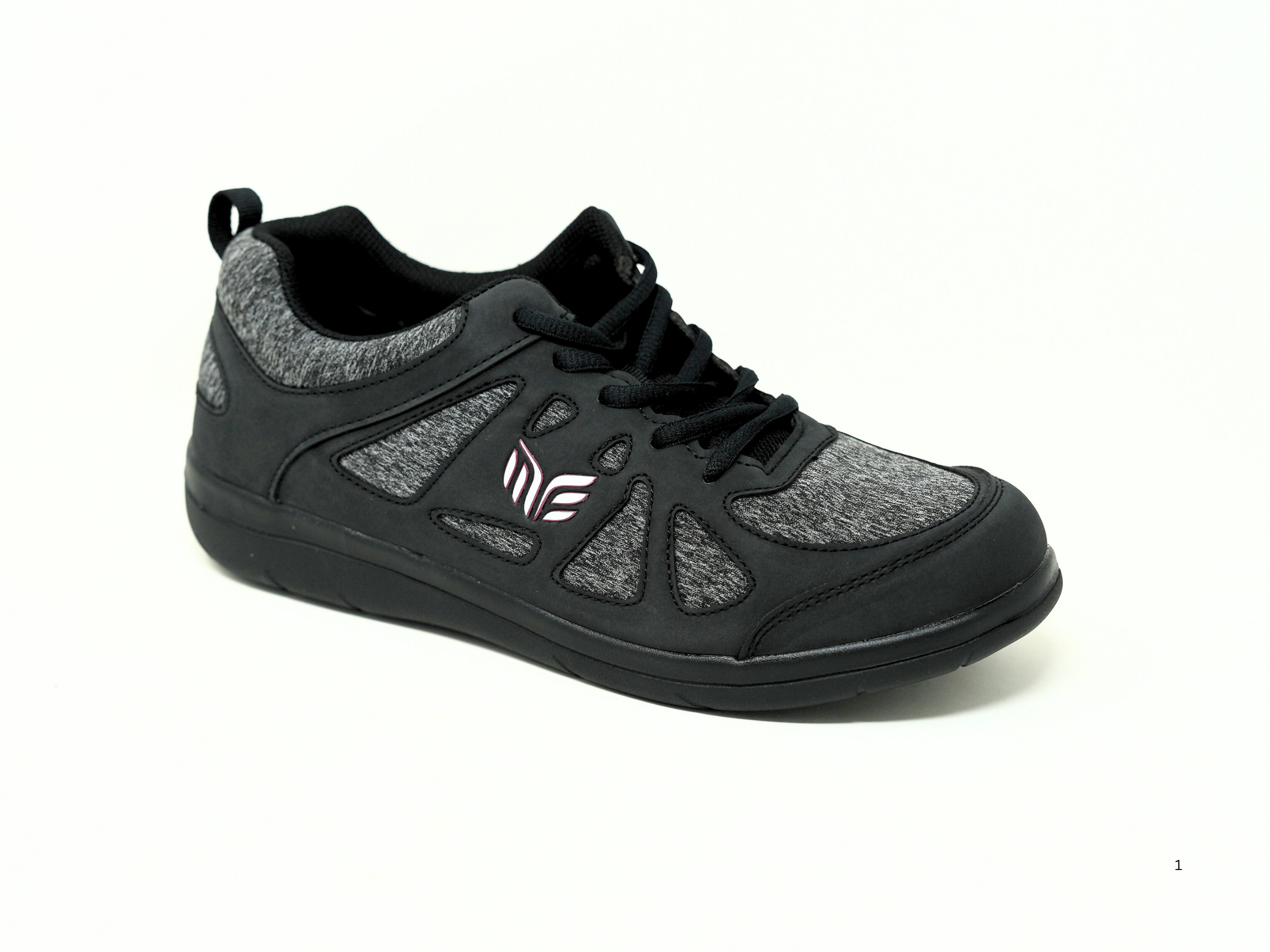 Mt. Emey 9321 - Lady's Added-Depth Extreme-Light Walking Shoes - Black