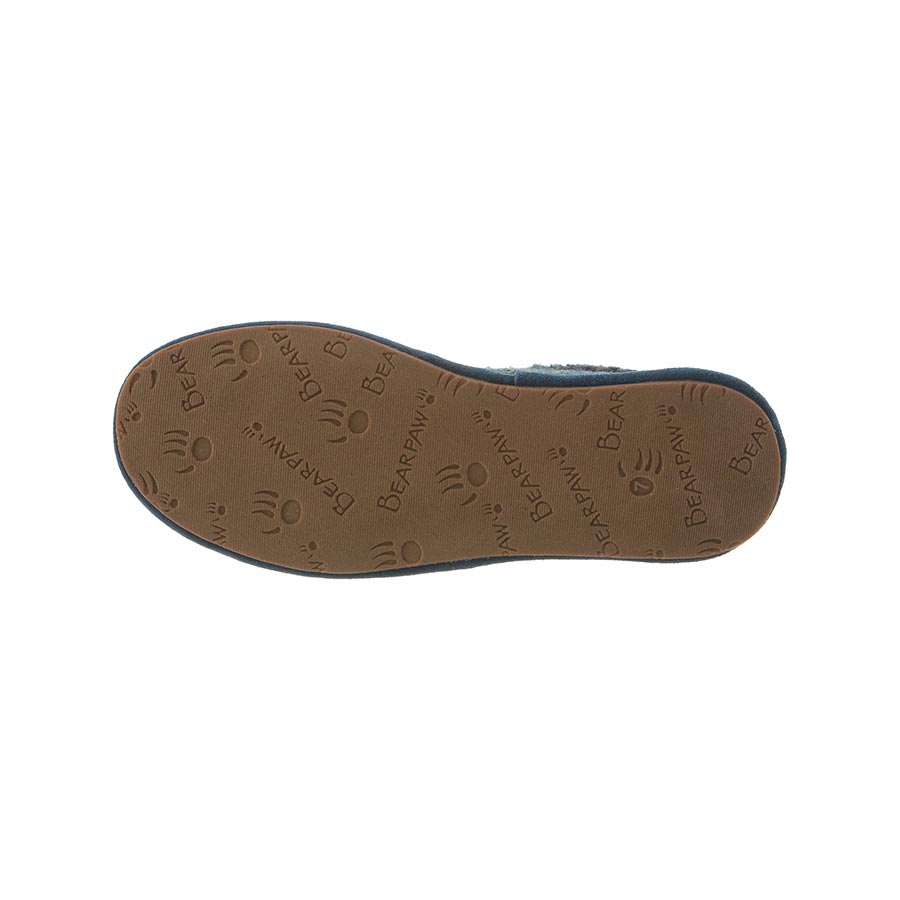 Bearpaw Alana - Women's Sheepskin Wool Slipper - 2010W - Slate Blue